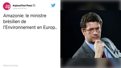 Amazonie : Le ministre brésilien de l’Environnement en Europe pour « clarifier » son action