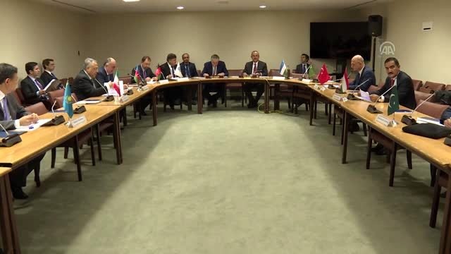 Çavuşoğlu, Ekonomik İşbirliği Teşkilatı 26. Dışişleri Bakanları Gayrıresmi Toplantısına katıldı -...