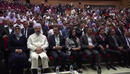 Diyanet İşleri Başkanı Erbaş “Türkiye’de 160 bin hafızımız var”