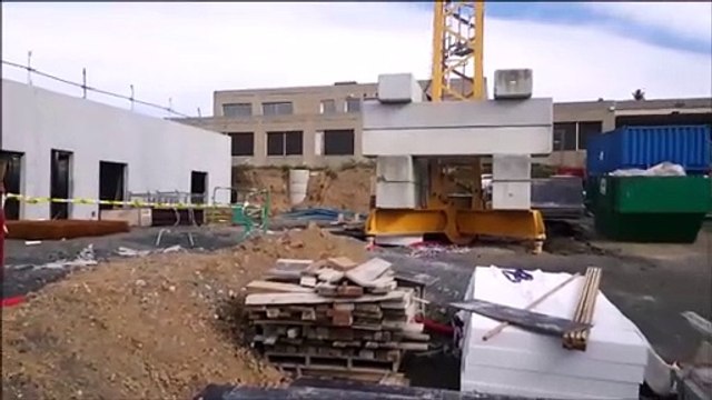 Sur le chantier de rénovation du lycée Emmanuel-Chabrier