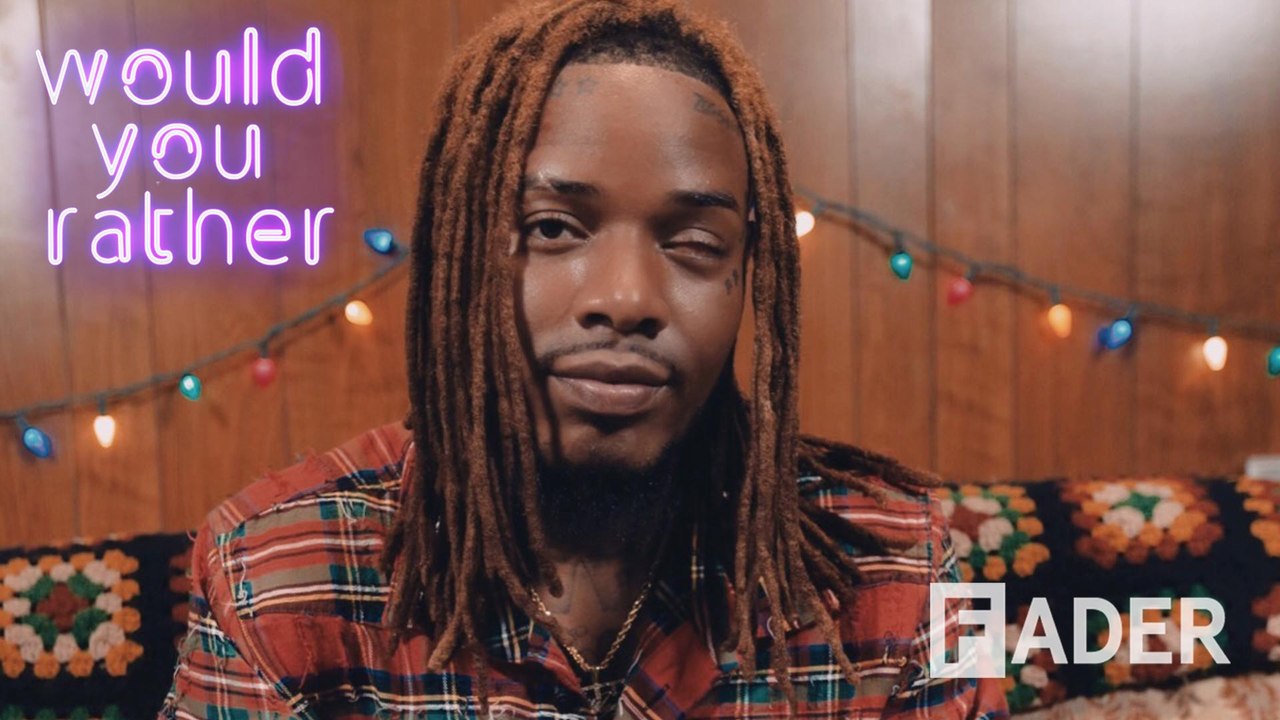 Fetty Wap creates his own parade in Paterson, teleports his car, and hates neon colors in 'Would You Rather'
