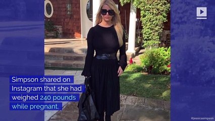 Jessica Simpson Loses 100 Pounds by Walking