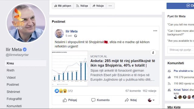 META NDALIMI I SHPOPULLIMIT, SFIDA MË E MADHE QË KËRKON REFLEKTIM URGJENT!