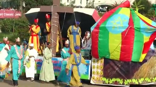 Etiyopya 'Meskel' ateşini yaktı - ADDİS ABABA