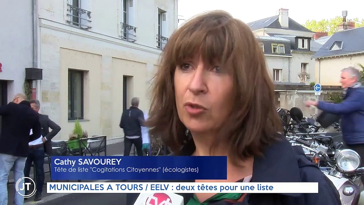 MUNICIPALES A TOURS EéLV : deux têtes pour une liste