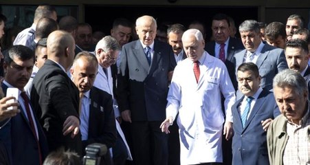 Ankara'da heyecan yaratan gelişme! Devlet Bahçeli bugün de hastaneye gitti