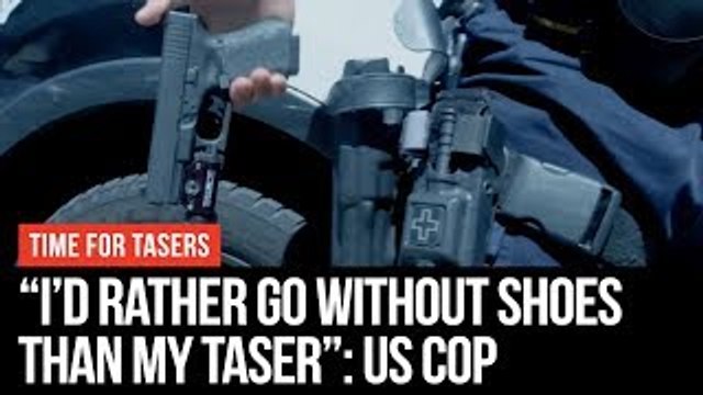 US Cops Would Rather Go Without Shoes Than Taser - Time For Tasers