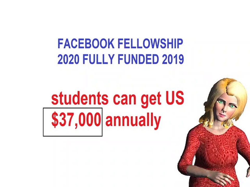 FACEBOOK FELLOWSHIP 2020 FULLY FUNDED 2019