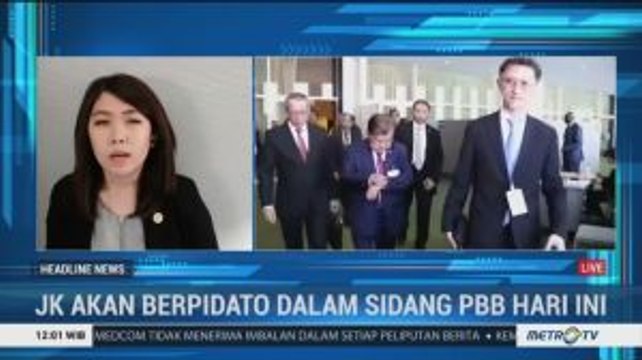 Wapres JK akan Sampaikan Pidato di Sidang PBB