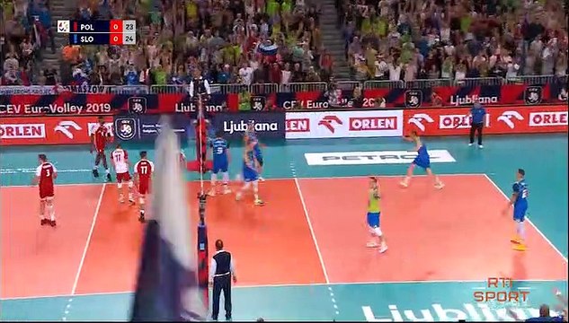 Volleyball | Euro 2019 : Demi finale Pologne vs Slovénie