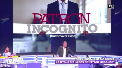 Gilles Verdez : "Patron incognito est une émission truquée"