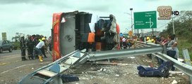 Accidente de tránsito dejó tres muertos como resultado en las vías del Guayas