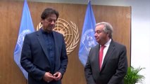 Pakistan Başbakanı İmran Han, BM Genel Sekreteri Guterres ile görüştü - NEW
