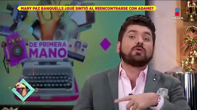 Así fue el reencuentro de Mary Paz Banquells con Adame