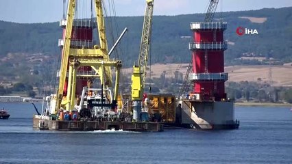 1915 Çanakkale Köprüsü yükselmeye devam ediyor