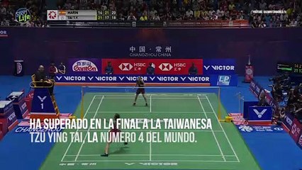 Carolina Marín se prepara para luchar por el oro