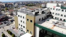 Hizmete yeniden başlayan Silivri Devlet Hastanesi havadan görüntülendi