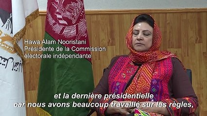 Les Afghans préparent leur élection présidentielle