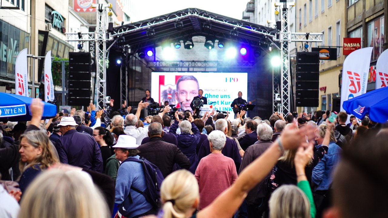 Wahlkampf-Abschluss der FPÖ