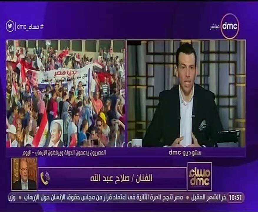 صلاح عبد الله: المصريون أثبتوا أنهم يحبون بلدهم