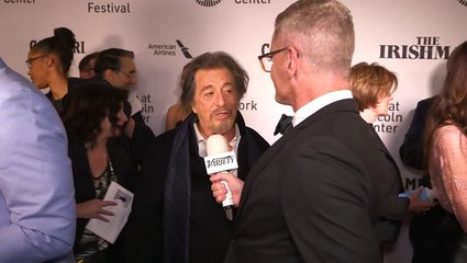 Al Pacino on Seeing Himself De-aged in 'The Irishman'