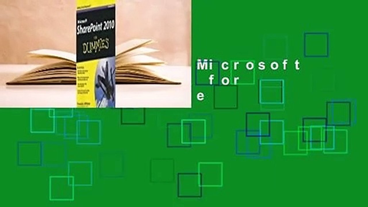 Full version  Microsoft Sharepoint 2010 for Dummies Complete