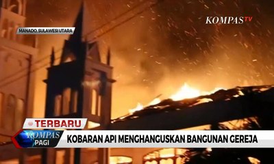 Kobaran Api Hanguskan Gereja