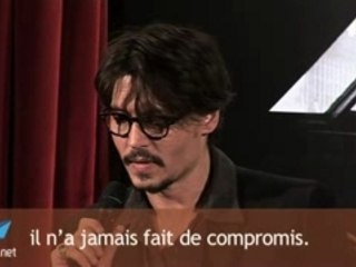 Entretien vidéo avec Johnny Depp et Tim Burton