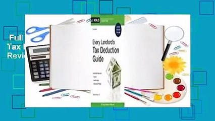 Full version  Every Landlord's Tax Deduction Guide  Review