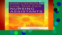 Full E-book  Mosby s Textbook for Long-Term Care Nursing Assistants, 7e Complete