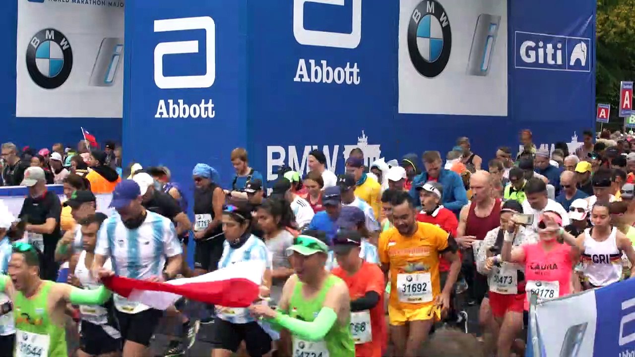 Berlin-marathon trotz regenwetter ein erfolg