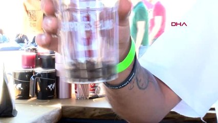 Ankara kilosu 2 bin lira olan kahve ziyaretçilere sunuldu