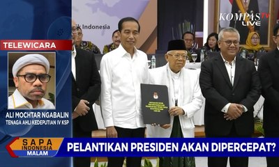 Pelantikan Presiden Akan Dipercepat?
