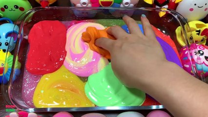 Relaxing with Piping Bags !! Mixing Random Things Into Slime !! Satisfying Slime Smoothie #672