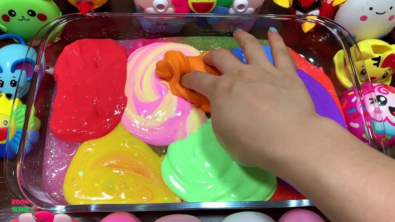 Relaxing with Piping Bags !! Mixing Random Things Into Slime !! Satisfying Slime Smoothie #672