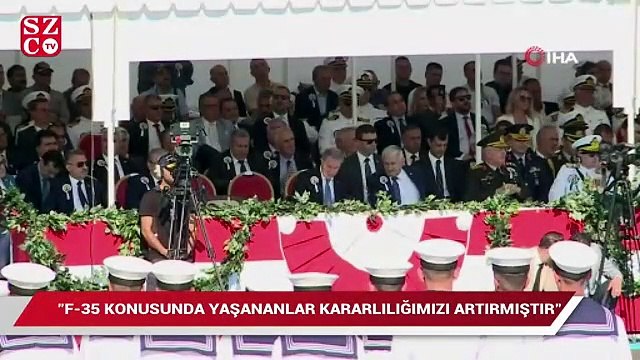 Cumhurbaşkanı Erdoğan F-35 konusunda yaşananlar kararlılığımızı artırmıştır