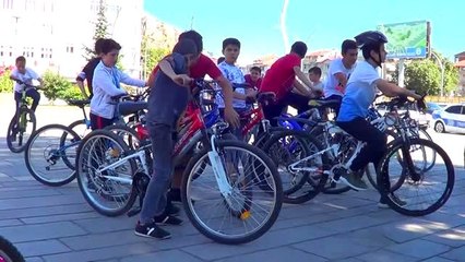 Sıfır Atık Projesi için pedal çevirdiler