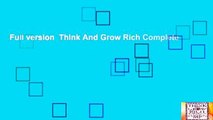 Full version  Think And Grow Rich Complete