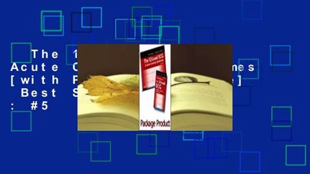 The 12-Lead ECG in Acute Coronary Syndromes [with Pocket Reference] Best Sellers Rank : #5
