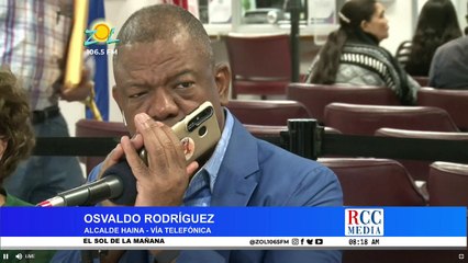 Osvaldo Rodríguez comentó situación de Haina por incendio en vertedero