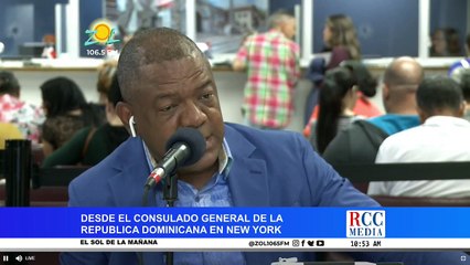 Comentario de los invitados del Sol de la Mañana desde el Consulado de RD en New York