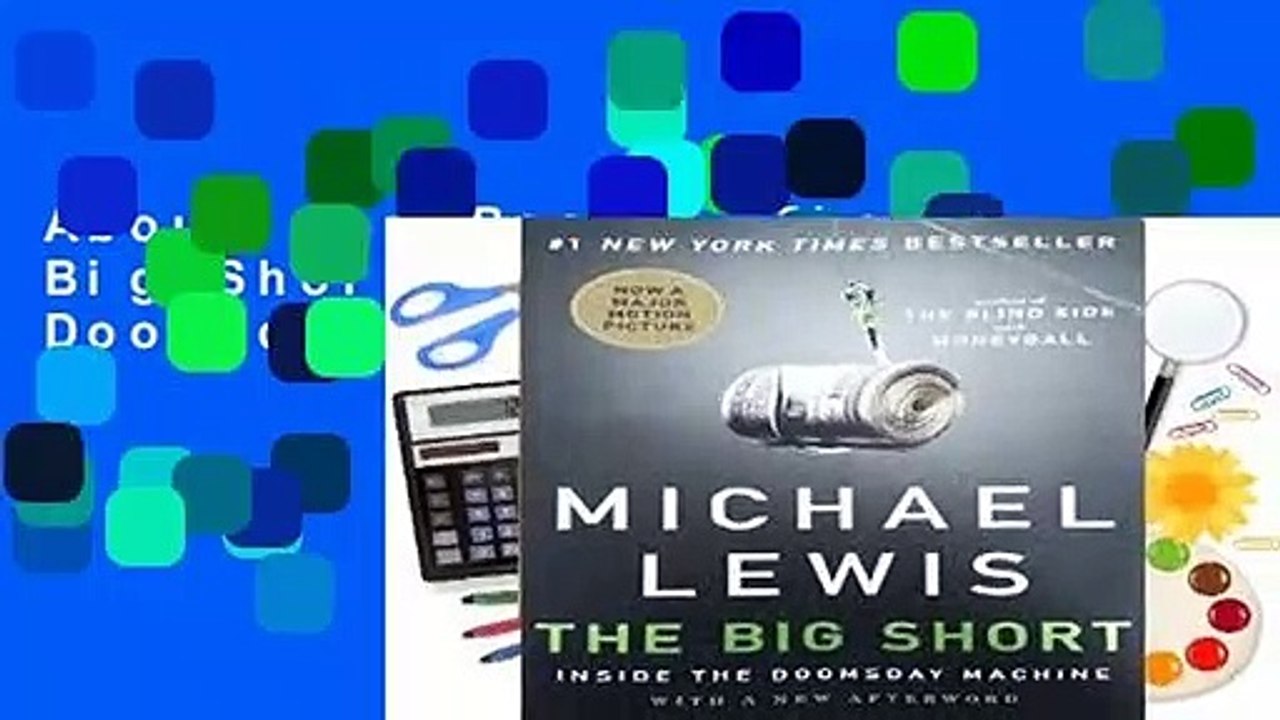 About For Books  The Big Short: Inside the Doomsday Machine Complete