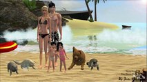 Vlog - #12: Ensaio Fotográfico na Praia (Família Dias Oliveira Nakamura Wang) - The Sims 2