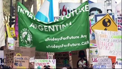 Tải video: Nuevas manifestaciones masivas por el clima en América