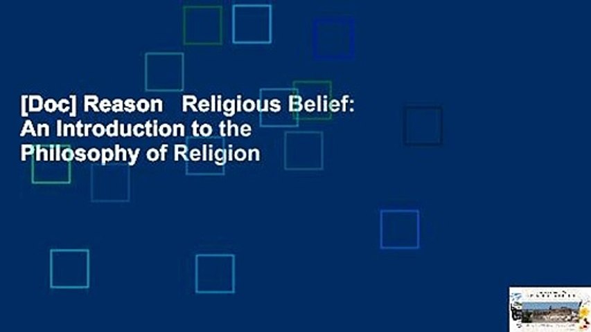 [Doc] Reason   Religious Belief: An Introduction to the Philosophy of Religion