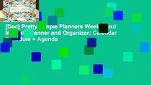 [Doc] Pretty Simple Planners Weekly and Monthly Planner and Organizer: Calendar Schedule + Agenda