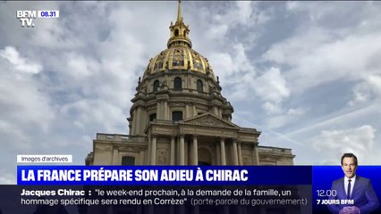 La France prépare son adieu à Jacques Chirac