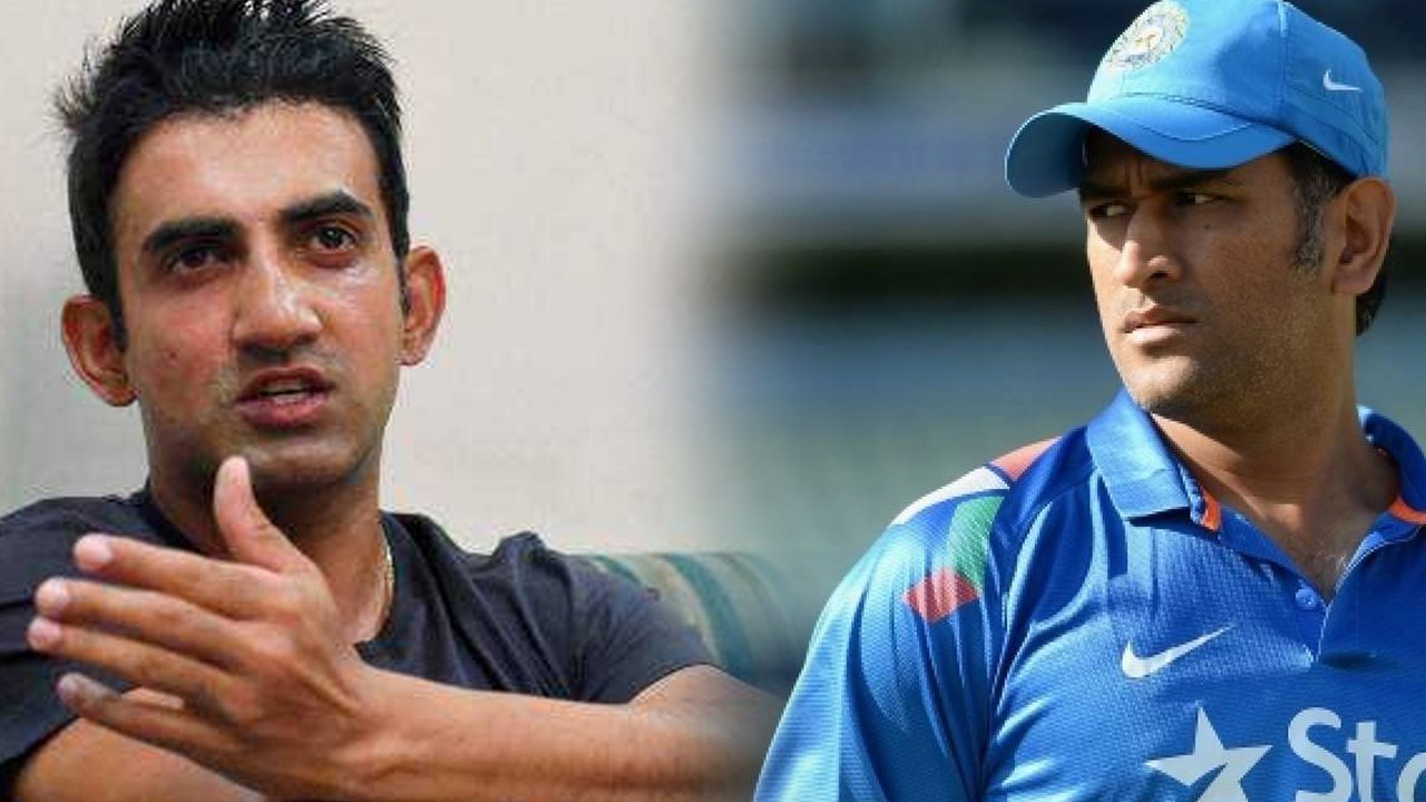 Gambhir criticize Dhoni | தோனியை சீண்டிய கம்பீர்.. என்ன சொன்னார்?-வீடியோ
