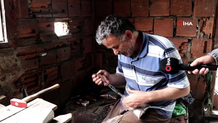 Unutulmak üzere olan ’Kelek’ sanatını yaşatmaya çalışıyor