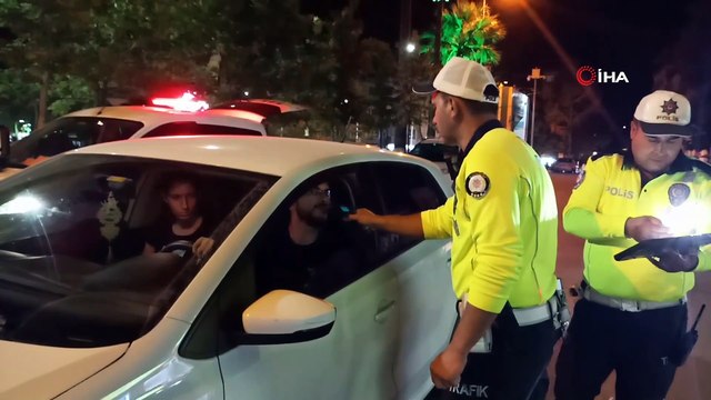 İslahiye'de trafik ekipleri alkol denetimi yaptı
